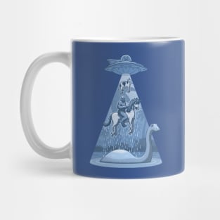 Bigfoot, Unicorn, Alien, Nessie Mug